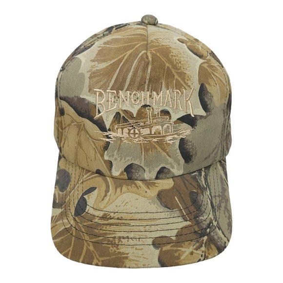 Outdoor Cap Benchmark Camouflage Snapback Cap Trucker Baseball Hunting Camo Hat - Picture 1 of 12